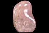 Polished Rose Quartz Sculpture - Madagascar #88831-1